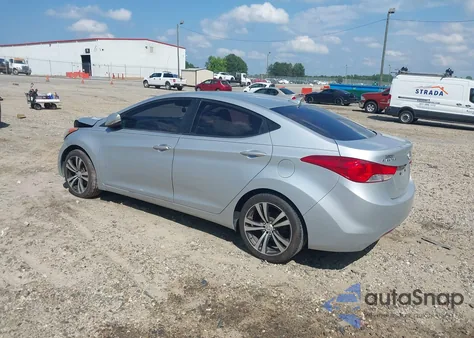 2011 Hyundai Elantra Limited из США, поврежденный, VIN 5NPDH4AEXBH018071